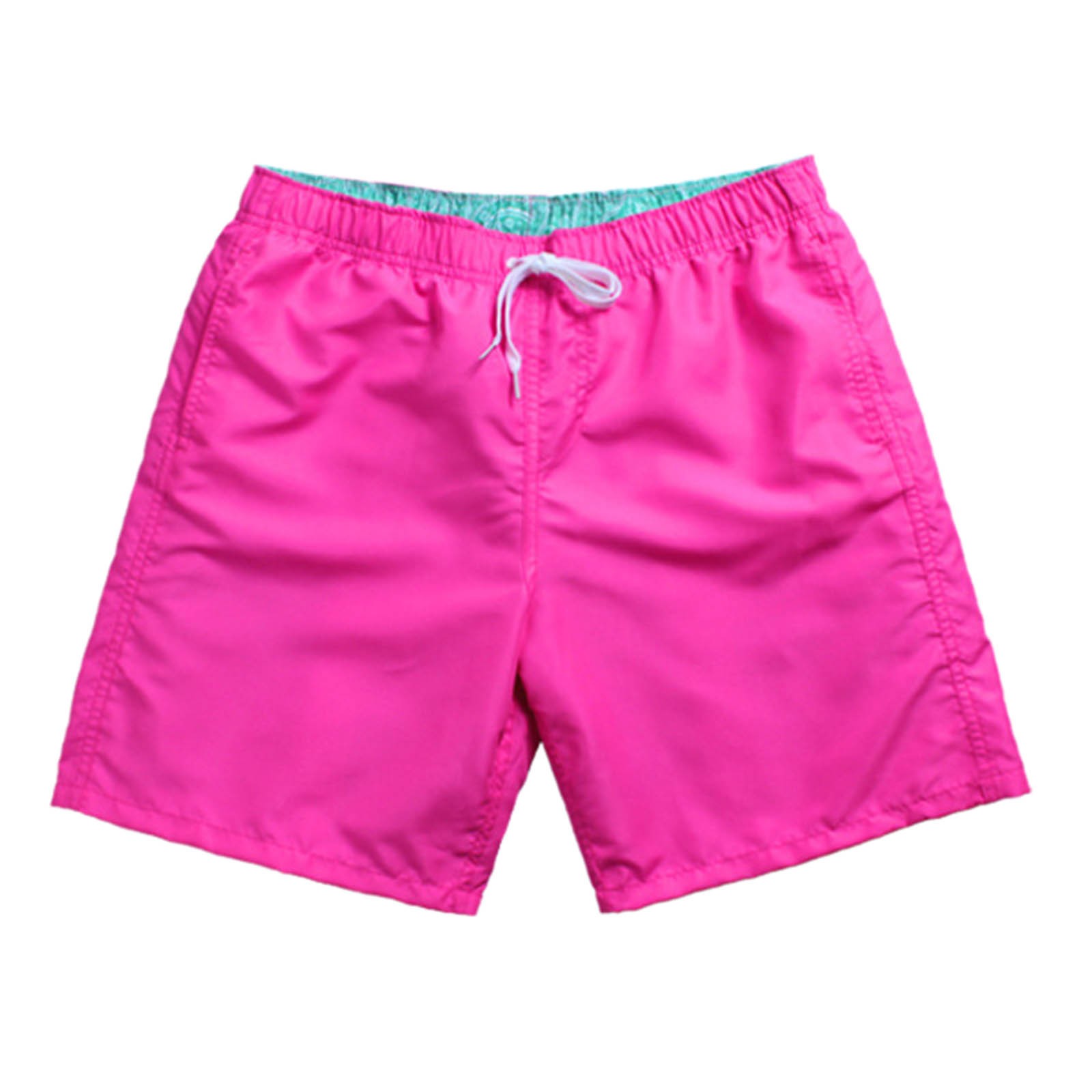 thumbnail image 4 of Pantalones cortos deportivos de 5" para correr y gimnasio para hombre - Pantalones de playa de poliéster de secado rápido con bolsillos, 4 of 4